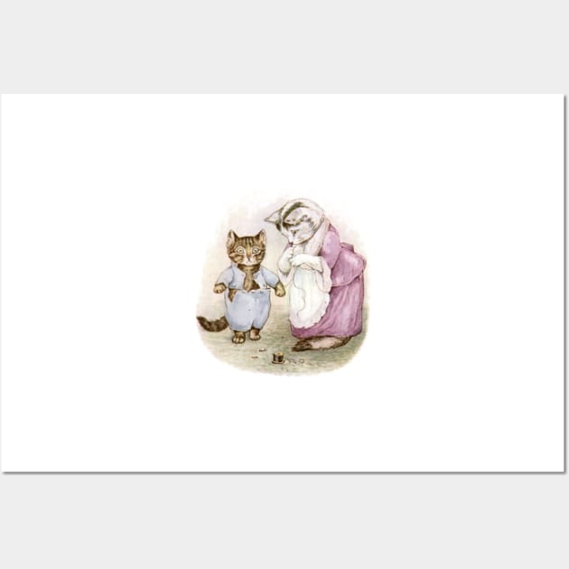 Beatrix Potter ~ Chubby Tom Kitten Wall Art by QualitySolution